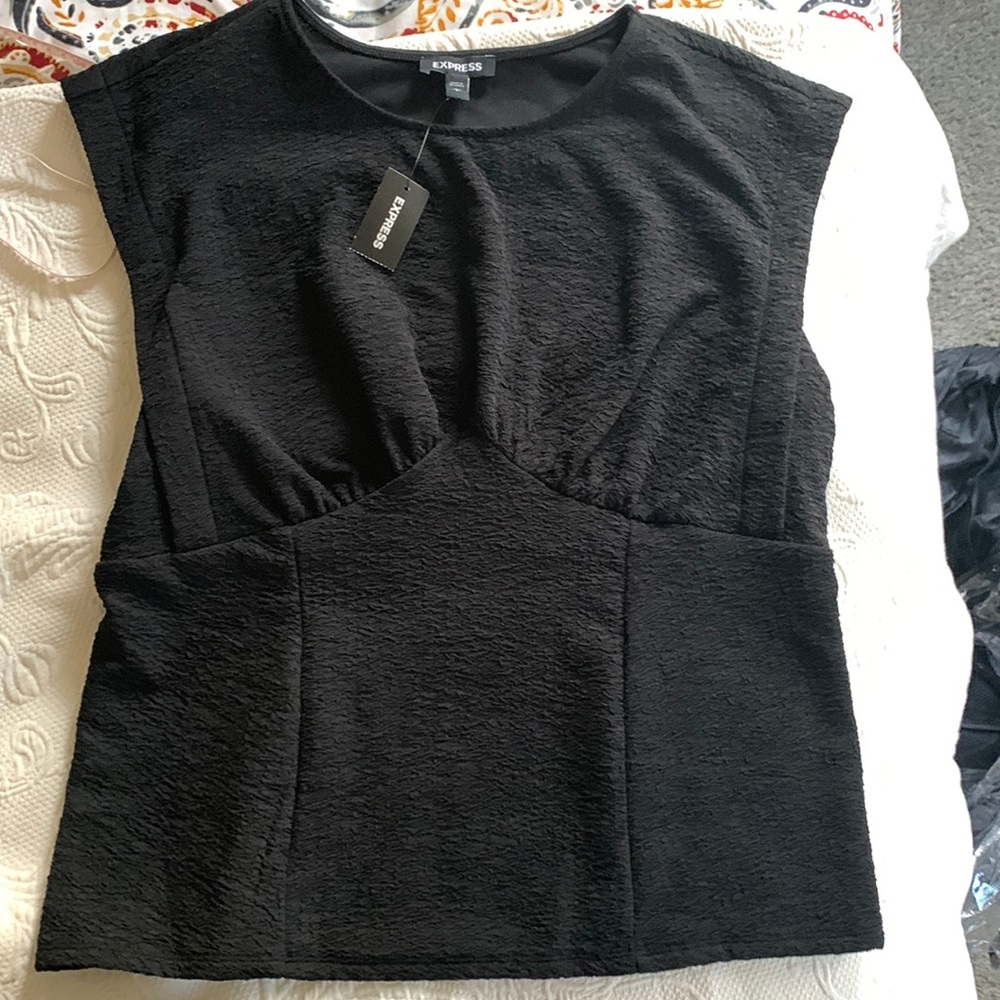 Black dressy tank